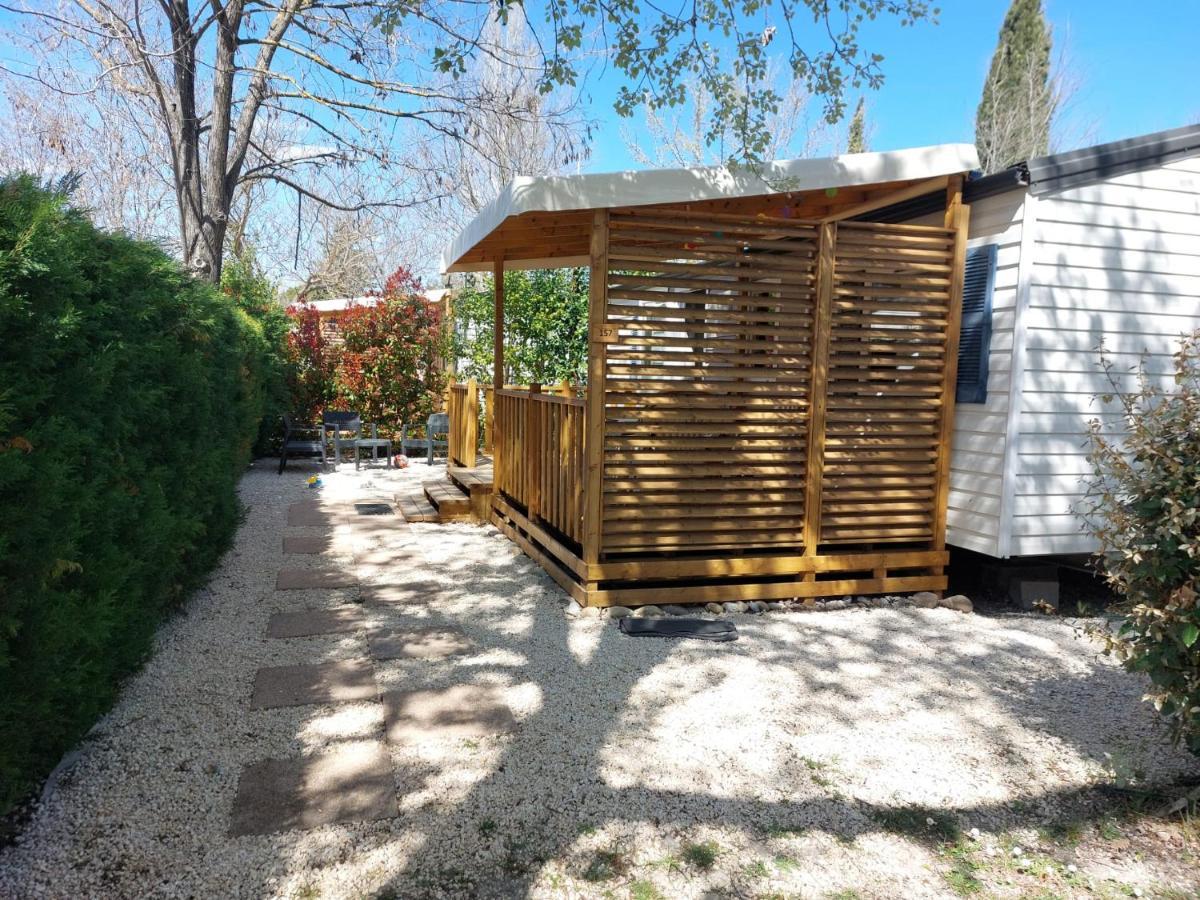 Mobil Home Tout Confort 6 Personnes Climatise Au Pied Du Luberon Ла-Рок-д'Антерон Екстер'єр фото